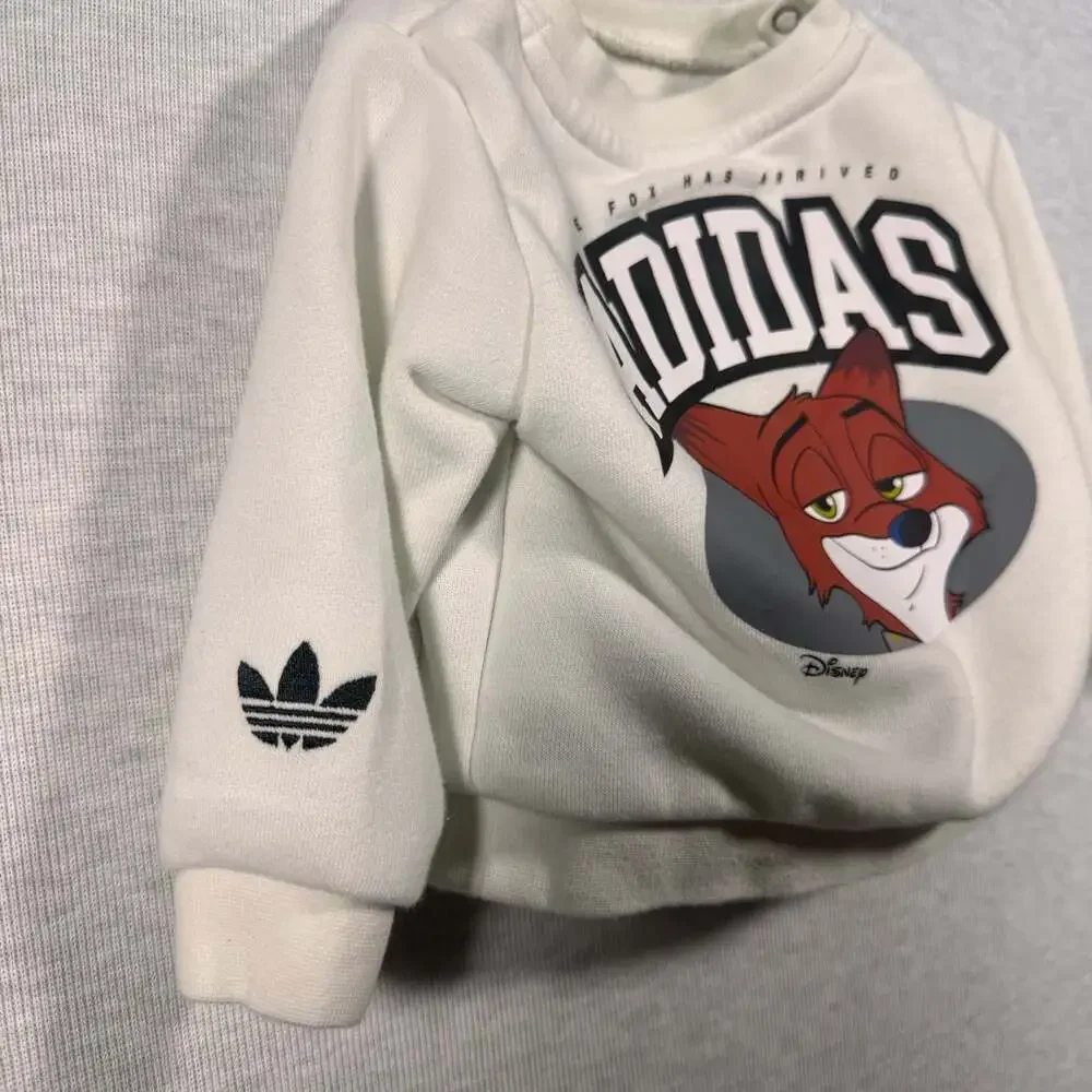 Adidas Disney Zootopia Nick Wilde Graphic Sweatshirt Infant 0-3M